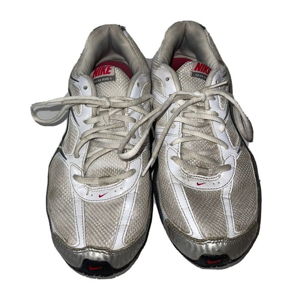 Nike Womens Reax Run 5 407987-116 White Gray Running Shoes Sneakers Size 9 FLAW - Picture 2 of 11